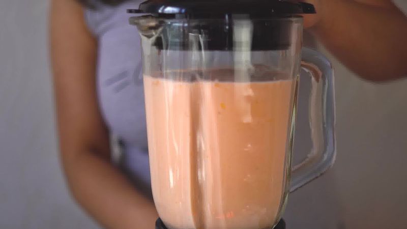 Image of the recipe cooking step-1-4 for Papaya Shake - Papaya Smoothie