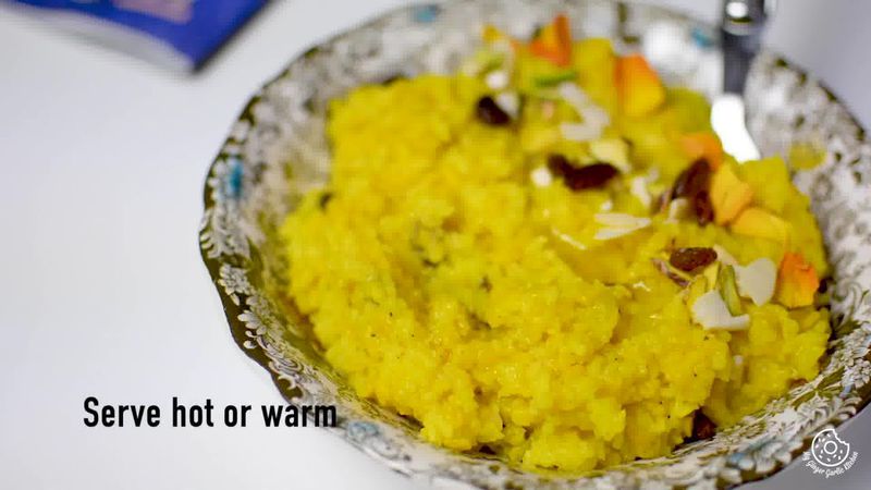 Image of the recipe cooking step-1-14 for Paush Khichda - Sweet Khichdi (Pan, Cooker, Instant Pot)