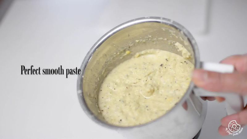 Image of the recipe cooking step-1-3 for Paush Vada Recipe - Paush Bade (Dal Wada)