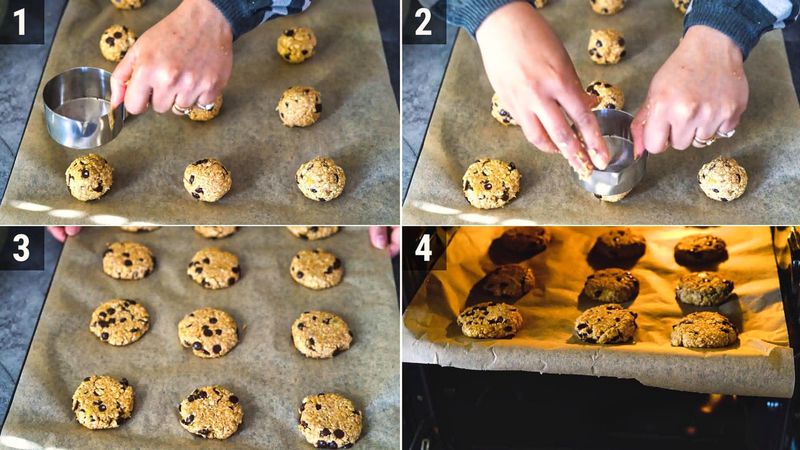 Image of the recipe cooking step-1-6 for Peanut Butter Banana Oatmeal Cookies