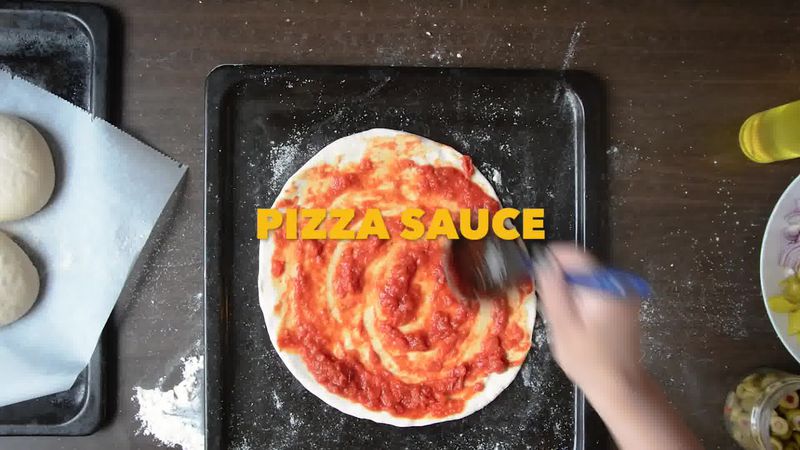 Image of the recipe cooking step-1-14 for Perfect Vegetarian Pizza from Scratch