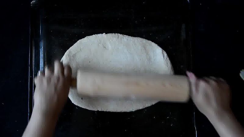 Image of the recipe cooking step-1-2 for Pizza Dough Twists with Parsley