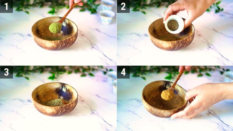 Image of the recipe cooking step-1-1 for Pudina Paratha - Mint Paratha