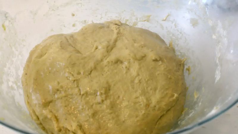 Image of the recipe cooking step-1-9 for Easy Pumpkin Cinnamon Rolls - Pumpkin Cinnamon Bun