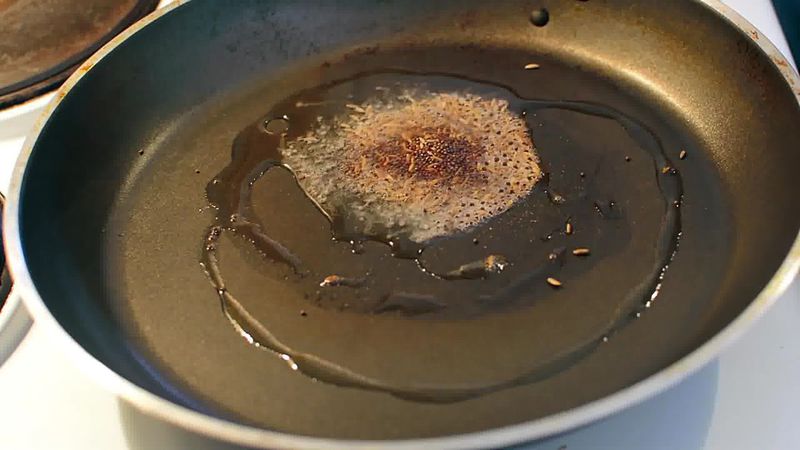 Image of the recipe cooking step-1-2 for Pumpkin Rind Stir-Fry | Kaddu Ke Chilke is Sabji