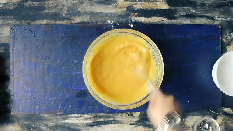 Image of the recipe cooking step-1-2 for Besan Ke Cheele Ka Raita - Chickpea Pancake Yogurt