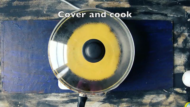 Image of the recipe cooking step-2-4 for Besan Ke Cheele Ki Sabzi - Chickpea Pancake Curry