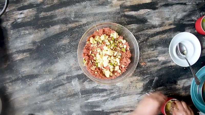 Image of the recipe cooking step-4-6 for Rajasthani Gulab Churma Recipe - Rose Choorma Without Oven