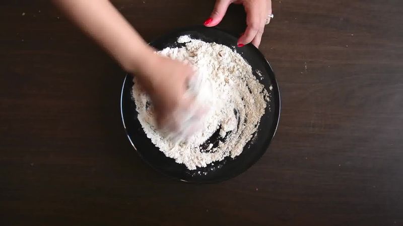 Image of the recipe cooking step-1-2 for Rajasthani Khoba Roti Recipe
