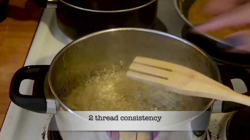 Image of the recipe cooking step-1-5 for Mohanthal Recipe - Mohan Thal (2 Ways)