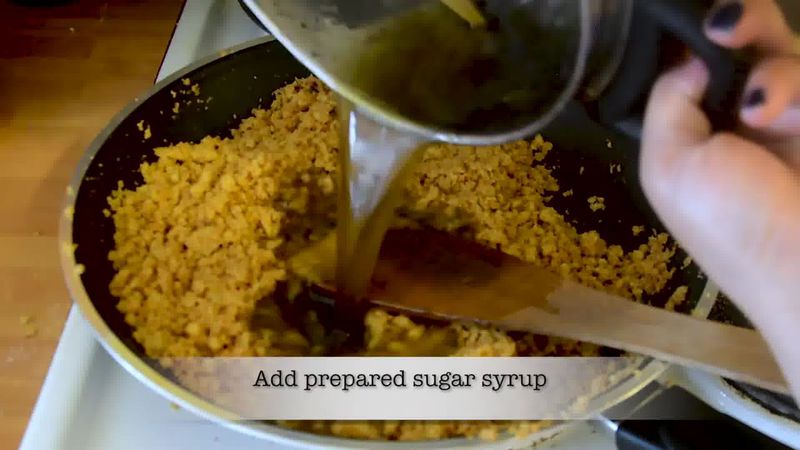 Image of the recipe cooking step-2-19 for Mohanthal Recipe - Mohan Thal (2 Ways)