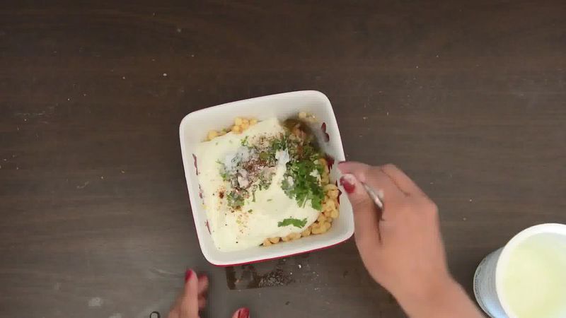 Image of the recipe cooking step-1-4 for Rajma Tofu Paratha Pocket Bites With Boondi Raita