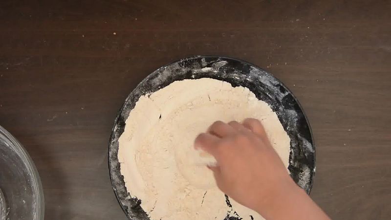 Image of the recipe cooking step-4-2 for Rajma Tofu Paratha Pocket Bites With Boondi Raita