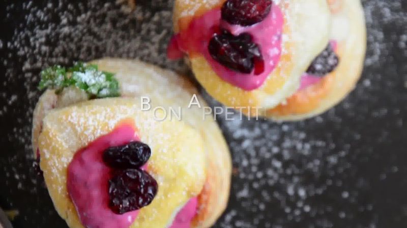 Image of the recipe cooking step-1-15 for Raspberry Crème Fraîche Puff Pastry