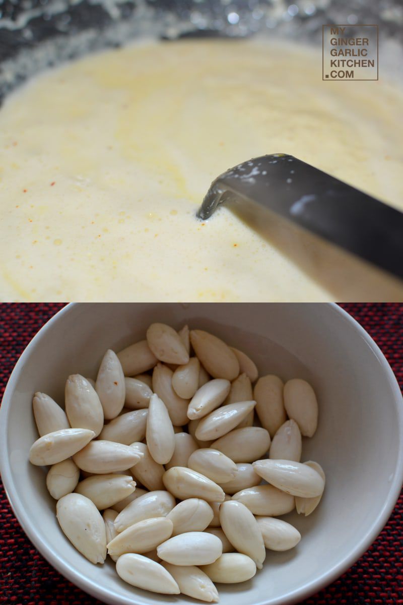 two pictures of a bowl of white beans and a bowl of white beans