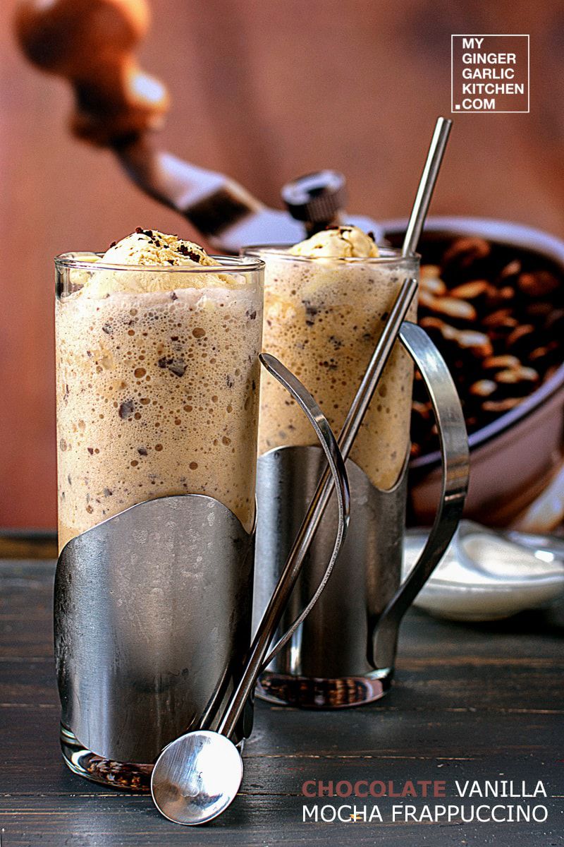 recipe chocolate mocha vanilla frappuccino