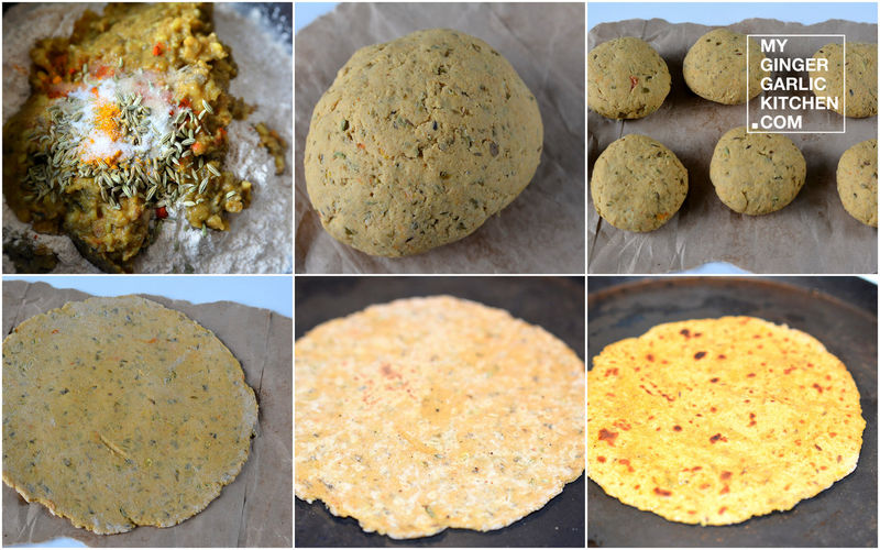 tortilla with various ingredients and a few pictures