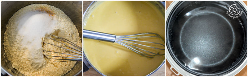 pan with a whisk and a whisk in it
