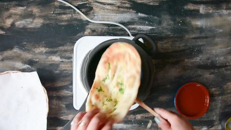 Image of the recipe cooking step-5-4 for Restaurant Style Garlic Naan - 3 Ways