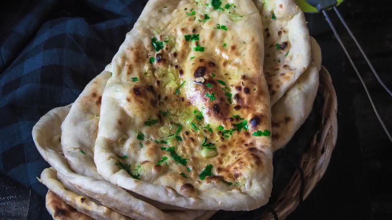 Image of the recipe cooking step-6-4 for Restaurant Style Garlic Naan - 3 Ways