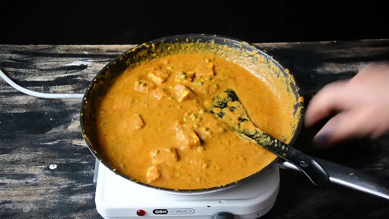 Image of the recipe cooking step-2-11 for Matar Paneer - Peas and Cottage Cheese Curry