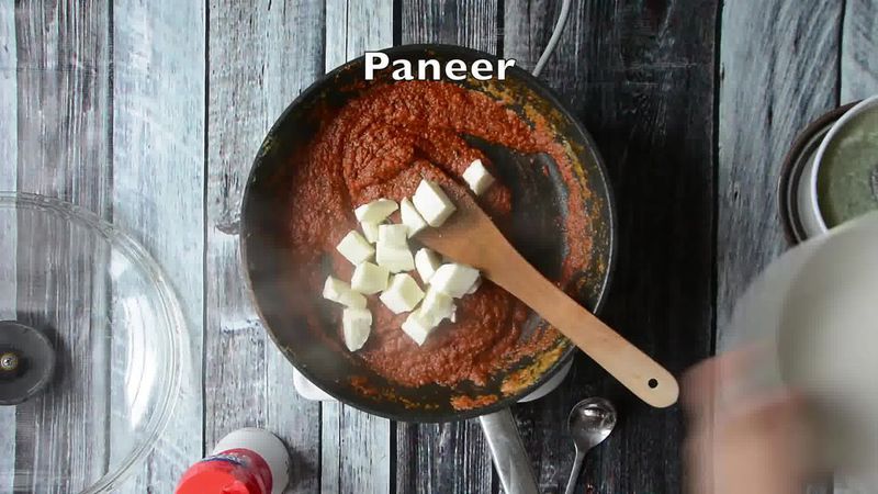 Image of the recipe cooking step-1-10 for Paneer Butter Masala - Paneer Makhani