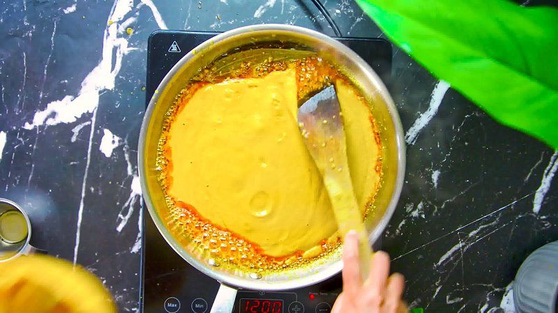 Image of the recipe cooking step-2-3 for Paneer Butter Masala Recipe