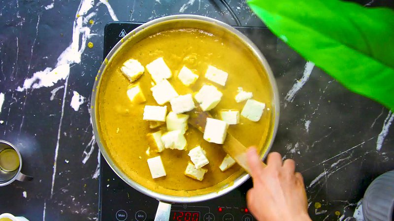 Image of the recipe cooking step-2-5 for Paneer Butter Masala Recipe