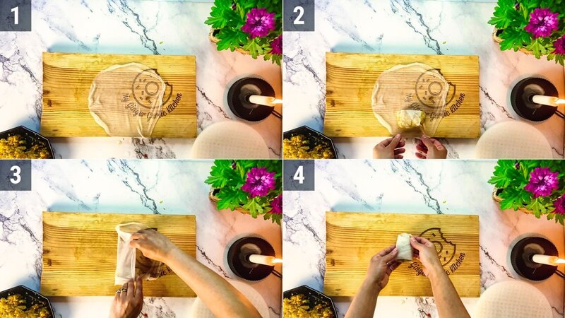 Image of the recipe cooking step-2-3 for Rice Paper Dumplings