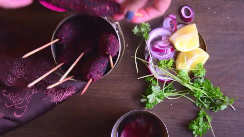 Image of the recipe cooking step-3-20 for Beetroot Kebab Recipe
