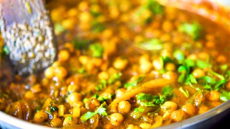 Image of the recipe cooking step-2-9 for Roasted Cabbage Steaks With Chickpea Stew