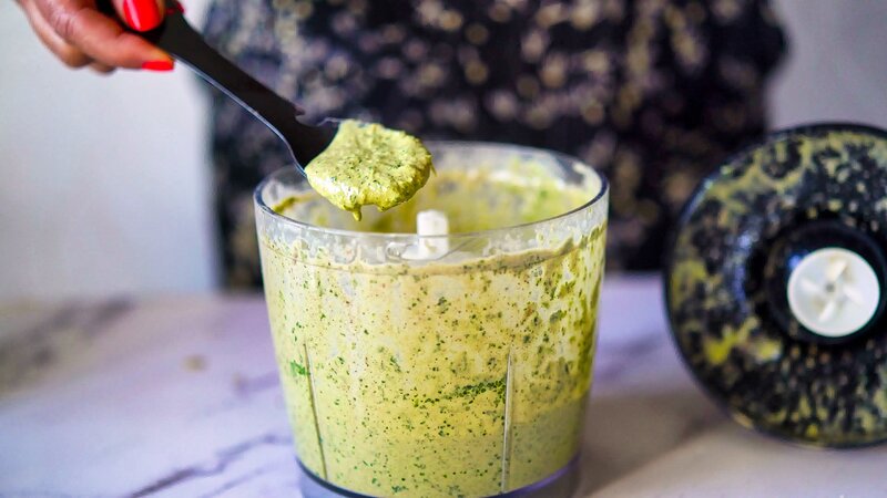 Image of the recipe cooking step-3-2 for Roasted Cabbage Steaks With Chickpea Stew