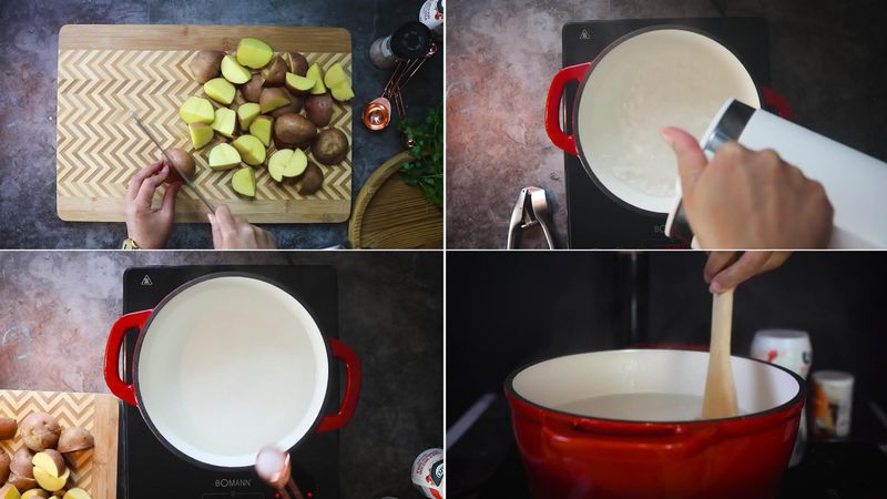 Image of the recipe cooking step-1-1 for Roasted Potatoes