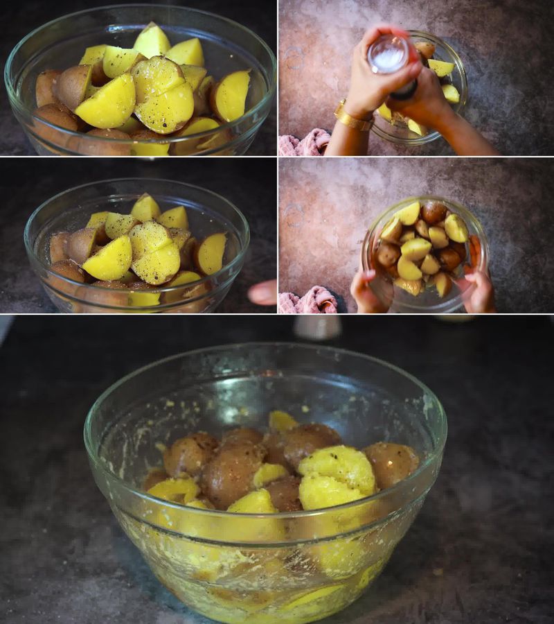Image of the recipe cooking step-1-6 for Roasted Potatoes