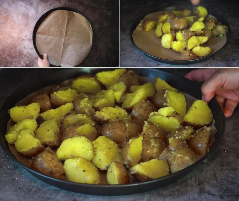 Image of the recipe cooking step-1-7 for Roasted Potatoes