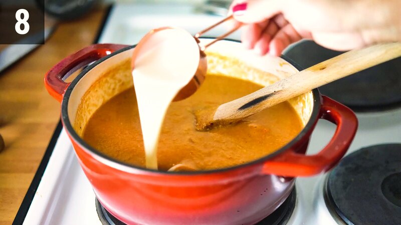 Image of the recipe cooking step-1-8 for Roasted Tomato Soup