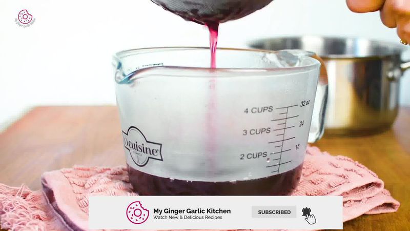 Image of the recipe cooking step-1-11 for How to make Rose Syrup