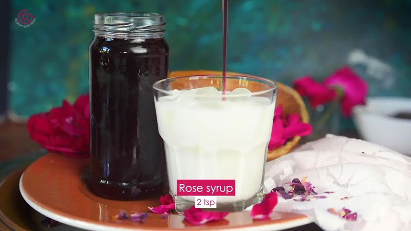 Image of the recipe cooking step-3-3 for How to make Rose Syrup