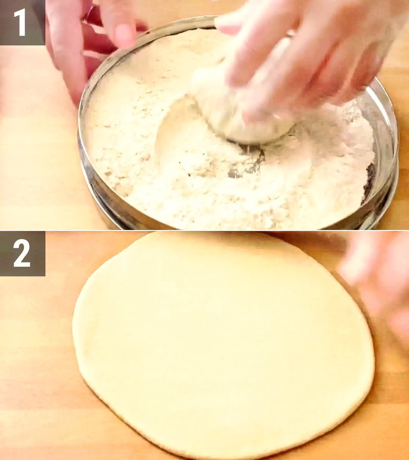 Image of the recipe cooking step-1-1 for Roti Churma