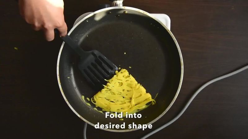 Image of the recipe cooking step-1-11 for Roti Jala - Malaysian Net Pancakes