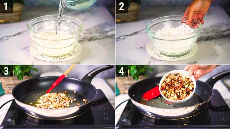 Image of the recipe cooking step-1-1 for Sabudana Kheer