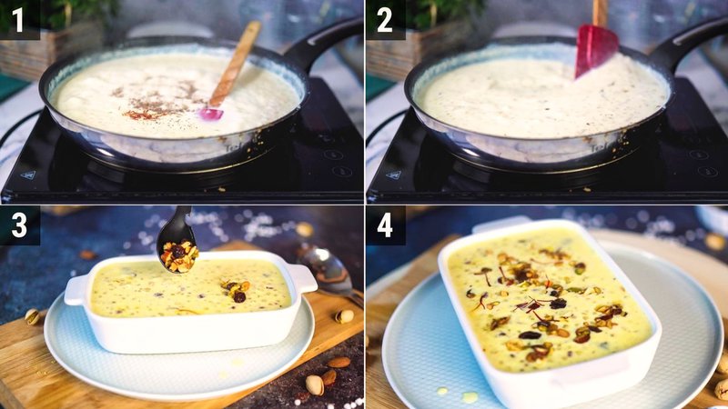 Image of the recipe cooking step-1-3 for Sabudana Kheer