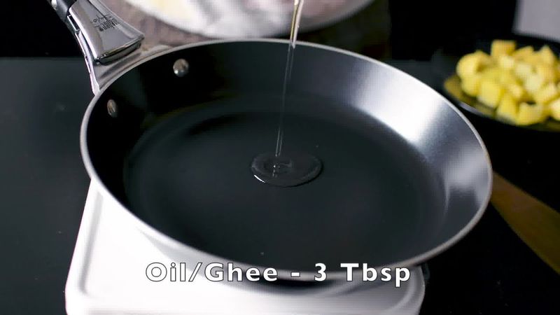 Image of the recipe cooking step-2-1 for Sabudana Khichdi - Tapioca Pearl Stir-Fry