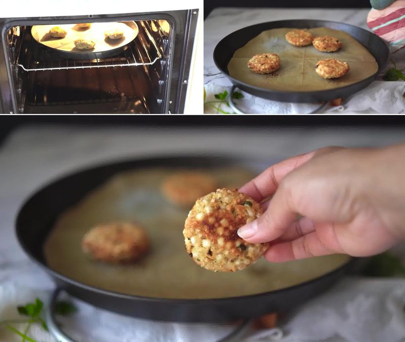 Image of the recipe cooking step-4-2 for Sabudana Vada (Fried, Baked & Air Fryer Version)