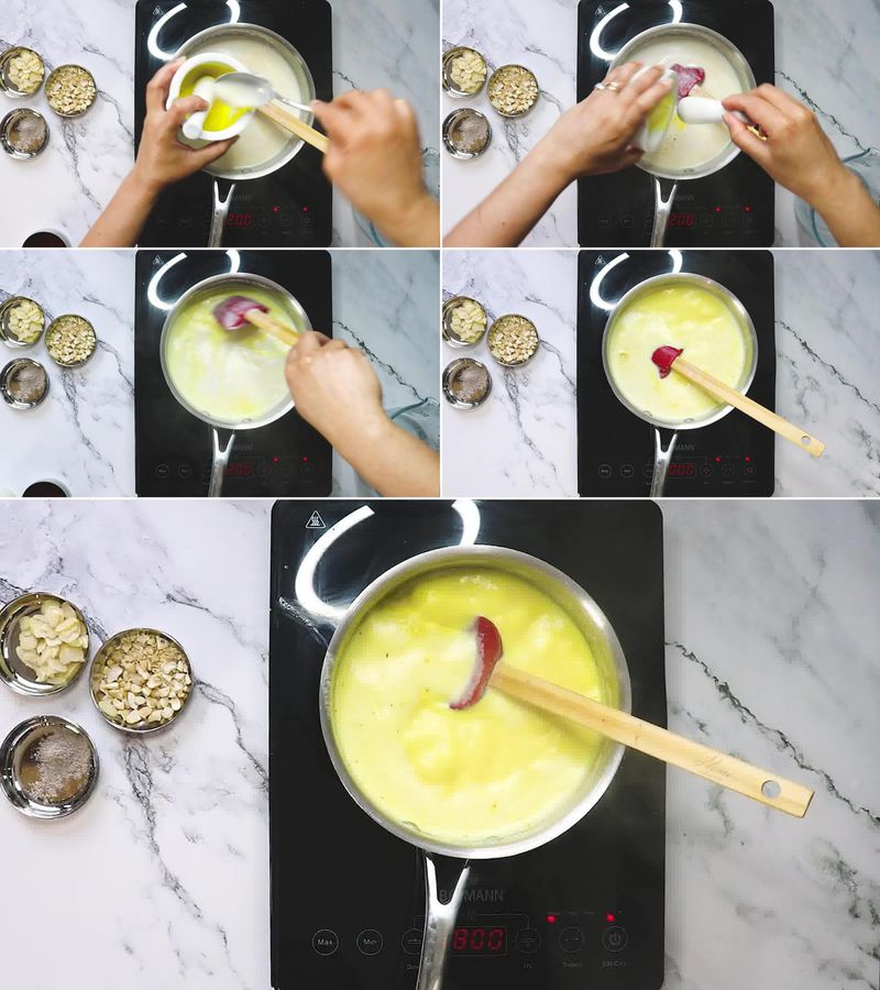 Image of the recipe cooking step-1-4 for Saffron Milk