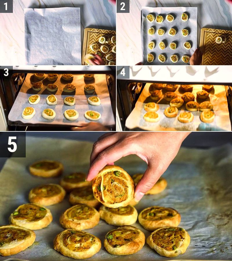 Image of the recipe cooking step-3-1 for Samosa Pinwheels