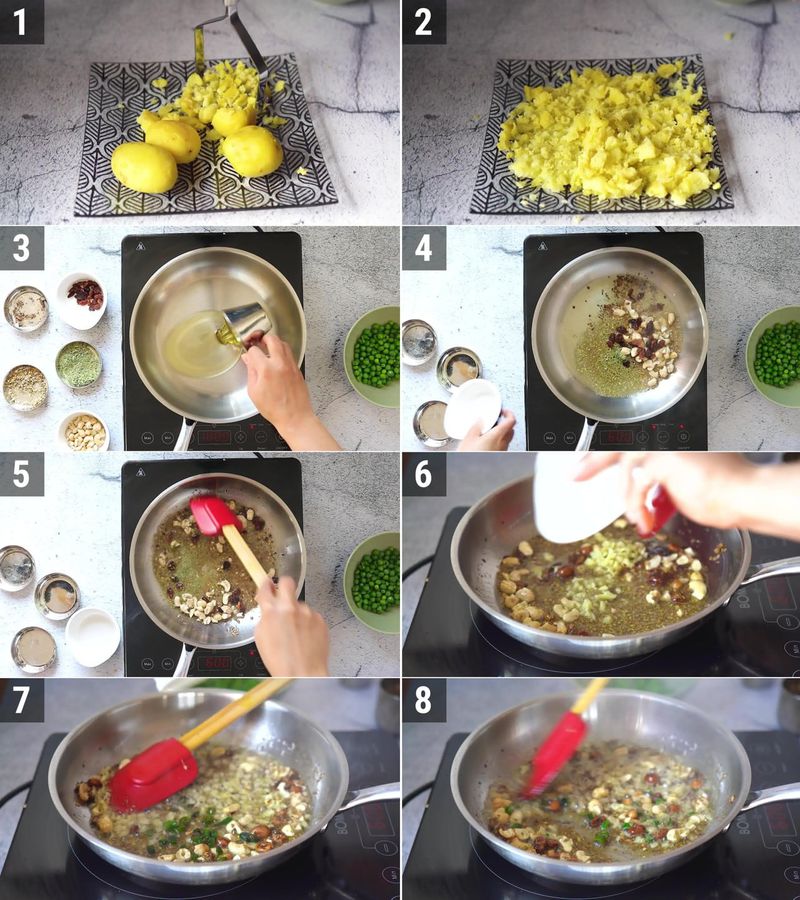 Image of the recipe cooking step-2-1 for Samosa Recipe