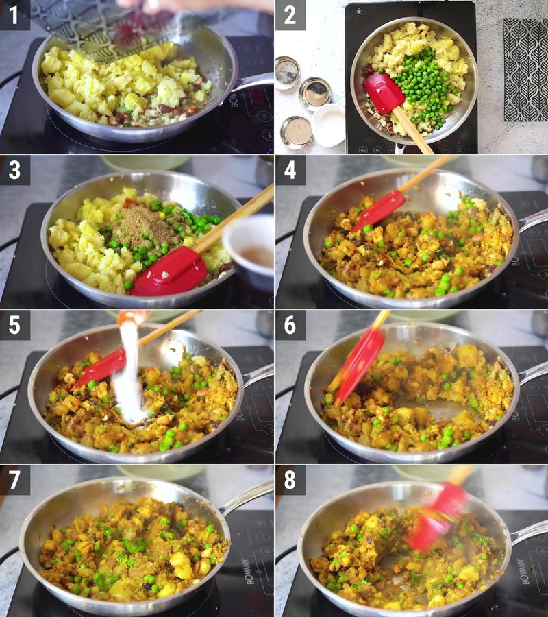 Image of the recipe cooking step-2-2 for Samosa Recipe