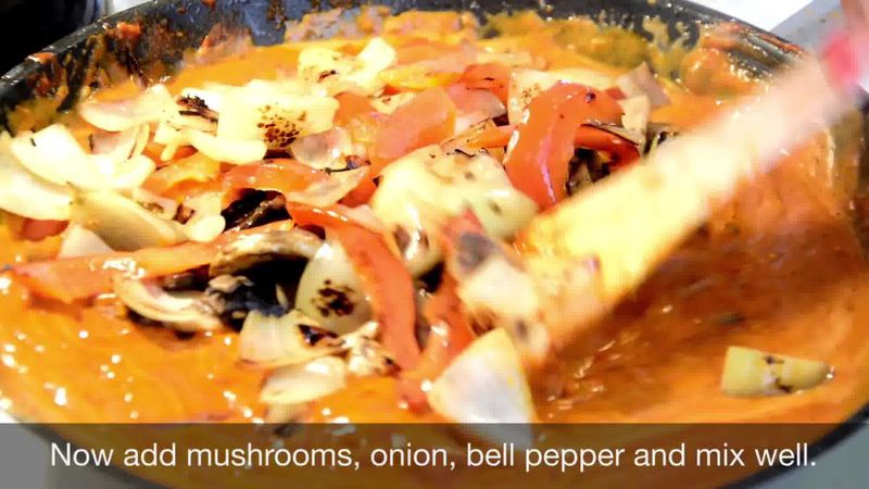 Image of the recipe cooking step-1-16 for Kadai Mushroom (Restaurant Style)