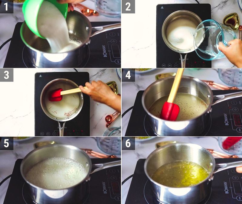Image of the recipe cooking step-2-1 for Shahi Tukda